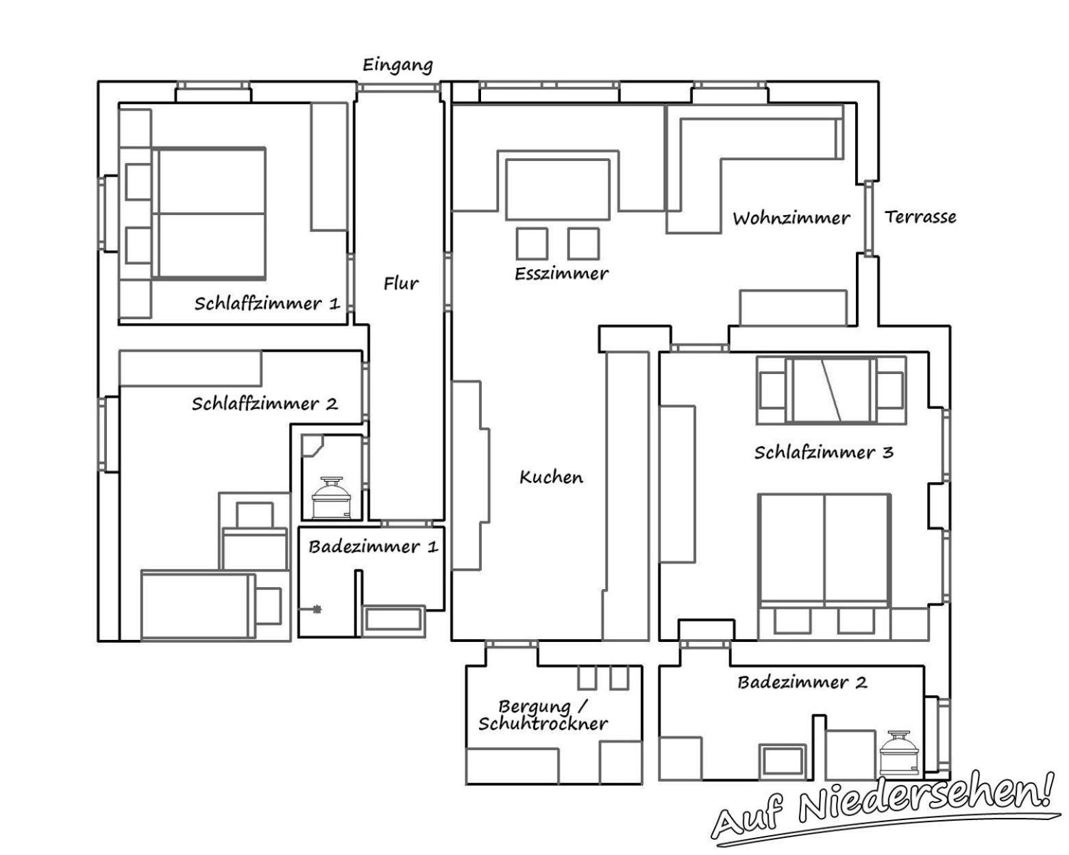 Ferienwohnung Auf Niedersehen - 8 Personen - Kitzbuehler Alpen - Hoehe Tauern Np Hollersbach im Pinzgau Εξωτερικό φωτογραφία